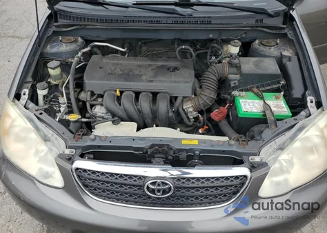 2006 Toyota Corolla Ce from USA, damaged, VIN 2T1BR30E76C707218